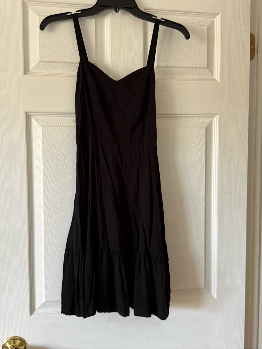 Old Navy Black Spaghetti-Strap Midi Dress